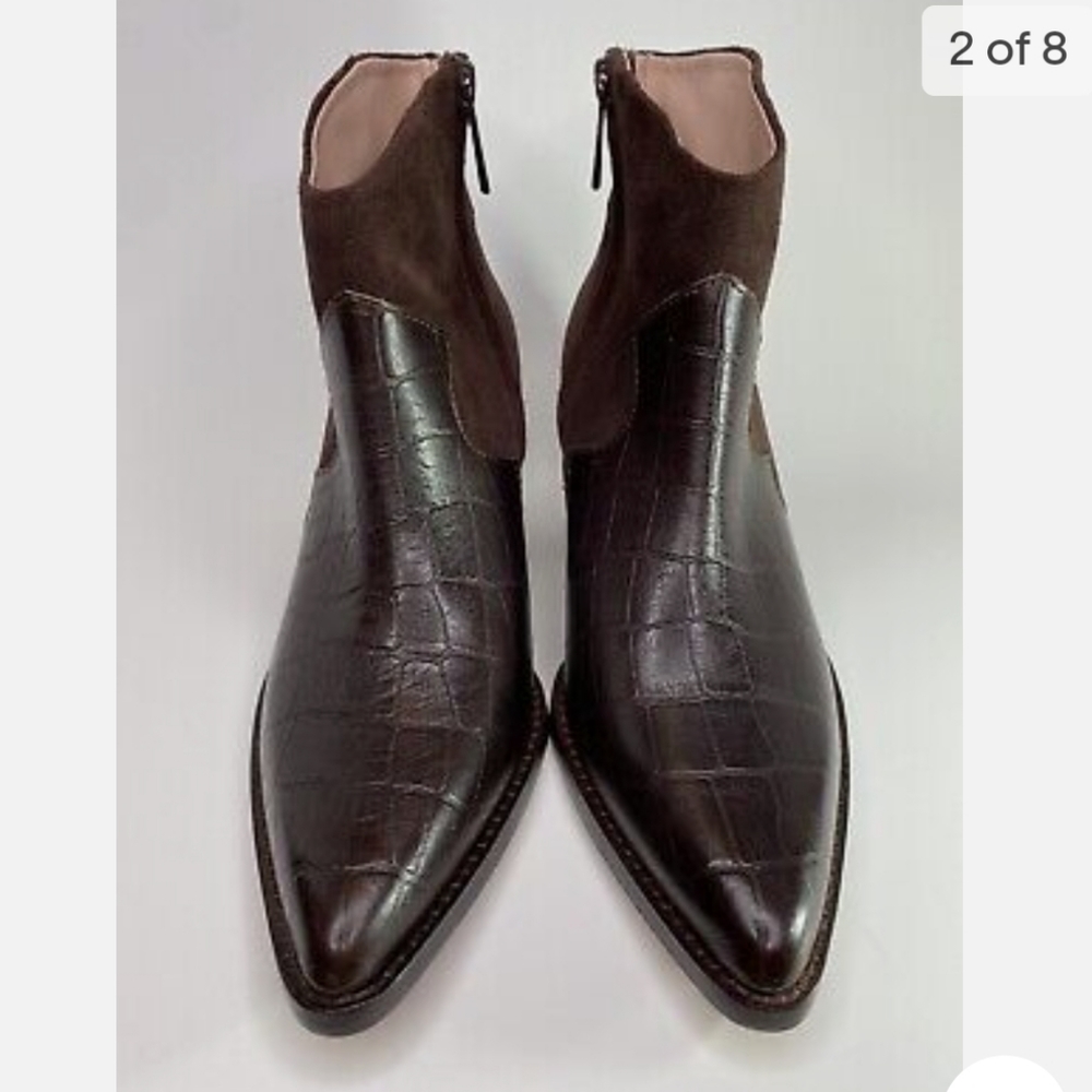 AD & Daughters cowboy booties 7.5